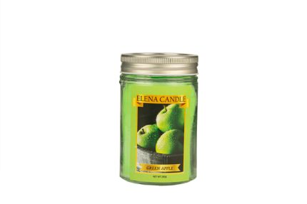 شمع معطر 200 گرمی رایحه سیب سبز