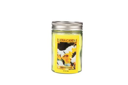 شمع معطر 200 گرمی رایحه گل یخ خنک و ملایم
