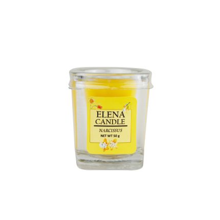 شمع معطر 50 گرمی رایحه گل نرگس