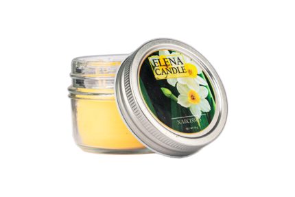شمع معطر 70 گرمی رایحه گل نرگس