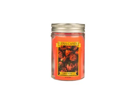 شمع معطر 200 گرمی با رایحه رز قرمز گرم و عاشقانه 00309008