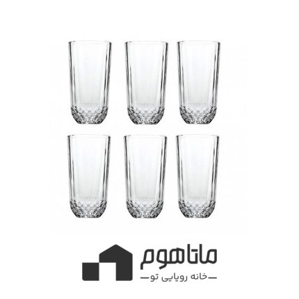 لیوان پاشاباغچه مدل دیونی کد 52770 - 6 تایی