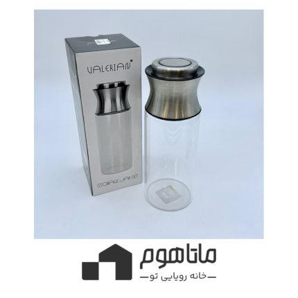 جای ادویه سايز XL درب استيل برند والرین