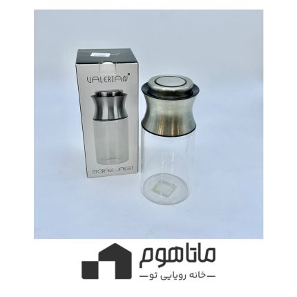 جای ادویه سايز L درب استيل برند والرین