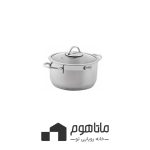 قابلمه لیورپول سایز 20 استیل نیمه مات ریوالد