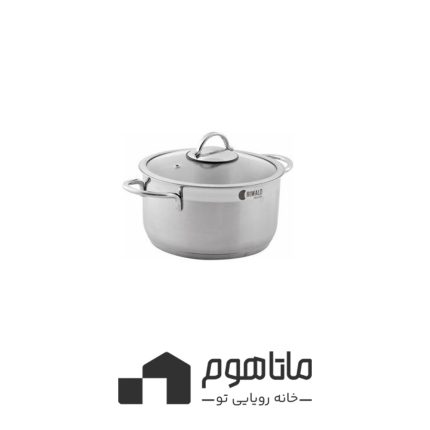 قابلمه لیورپول سایز 20 استیل نیمه مات ریوالد