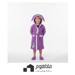 حوله پالتويی بچگانه طرح خرگوش