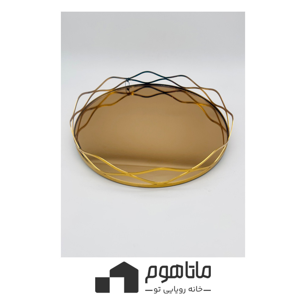 ma-835-2 سینی آینه ای طرح موج بزرگ Roy