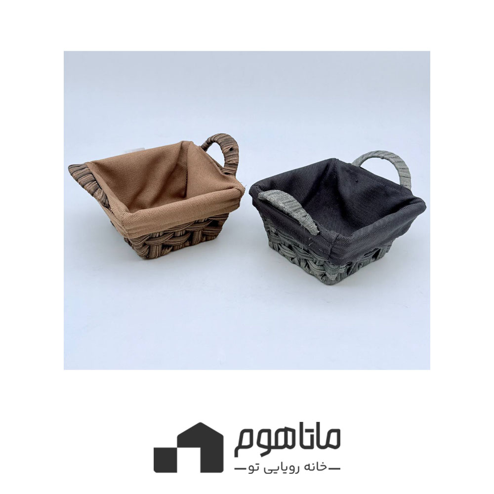 ma954-1 سبد مربع کوچک دستهدار pvc کد ۳۲۹۰۳۸