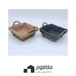 سبد مربع متوسط دسته‌ دار pvc مدل ۳۲۹۰۳۹