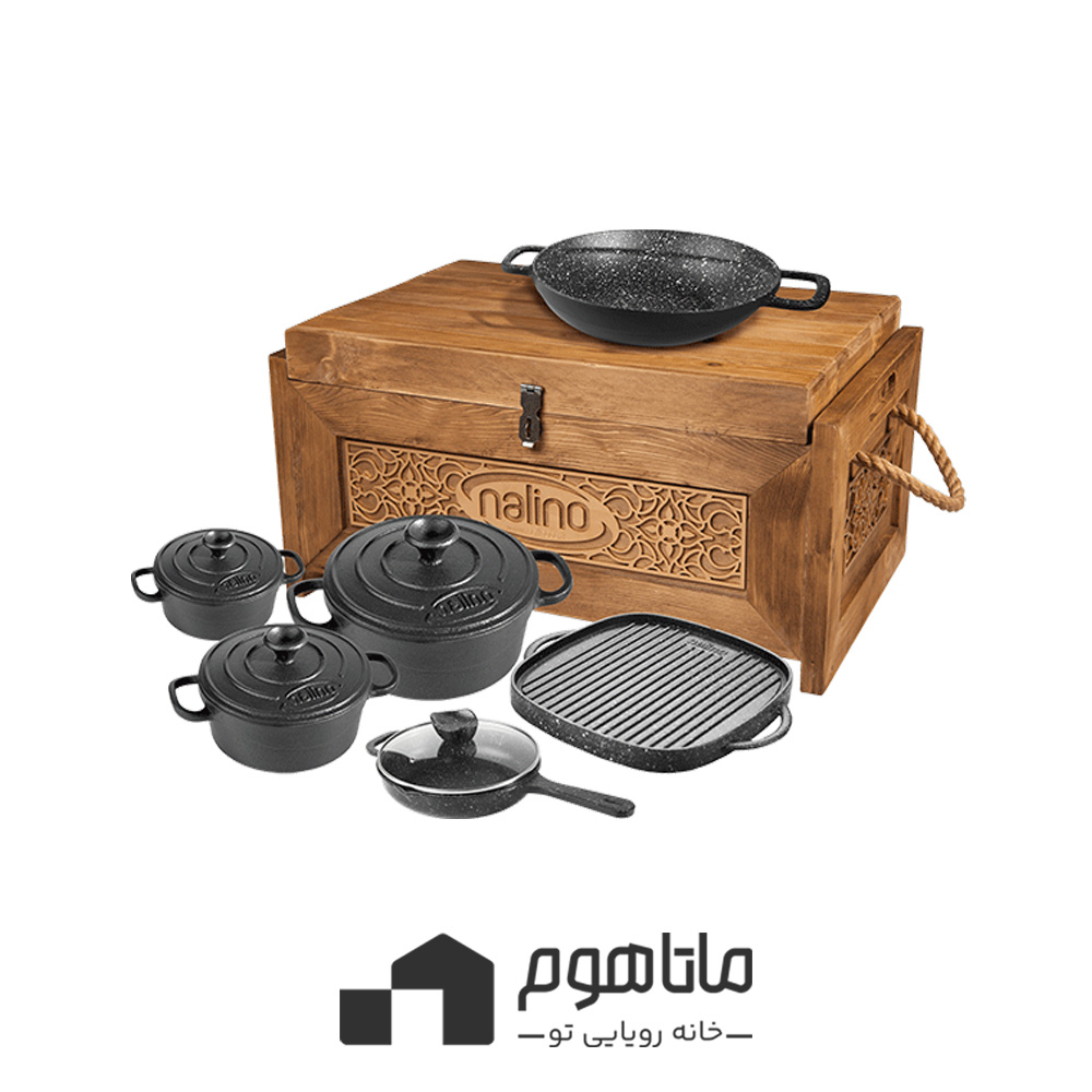 ma996-1 سرویس چدن نالینو 10 پارچه مدل بونا