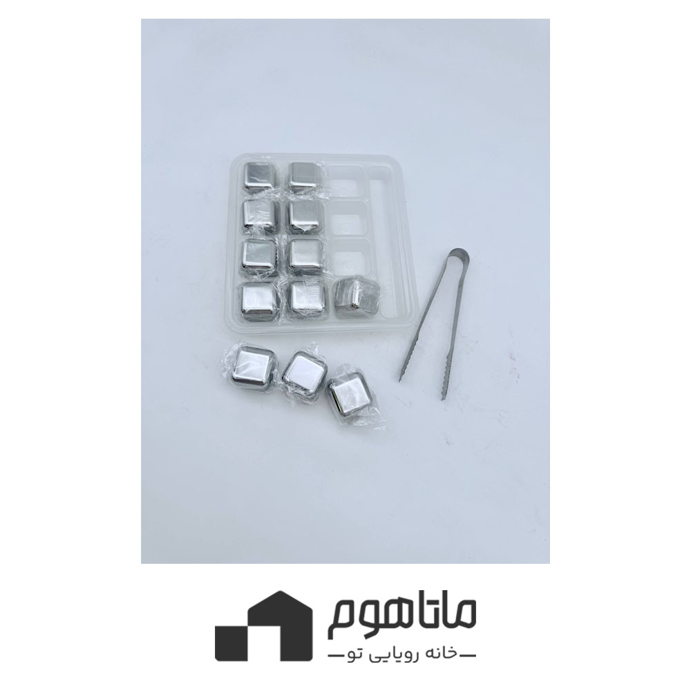 ma1024-1 یخ استیل ۱۲عددی با انبر کد ۳۱۲۸۰۳