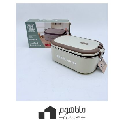 ظرف غذا برقی مستطیل ۲ خانه کد ۳۳۴۰۳۸